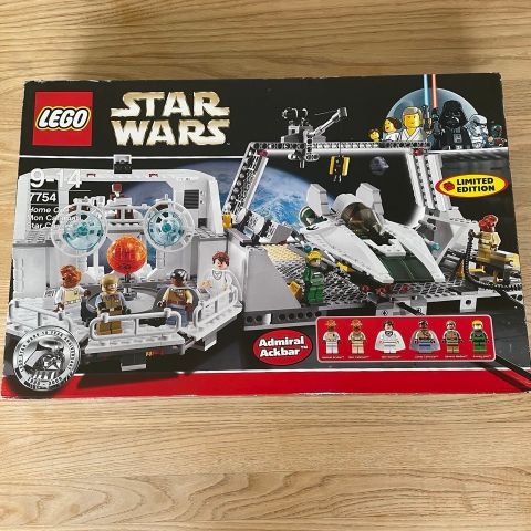Lego Star Wars 7754 Home One, ny ubrukt, Limited edition