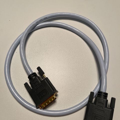 Jenving Supra -kabel 1m - Dvi-d Dual Link Hann