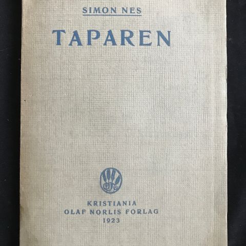 Simon Nes - Taparen 1923