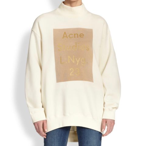 New Acne Studios Beta Flock Pullover in size XS/S