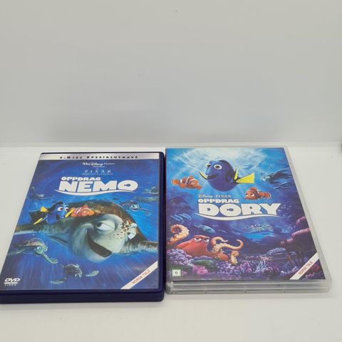 Oppdrag Nemo og Dory. Dvd