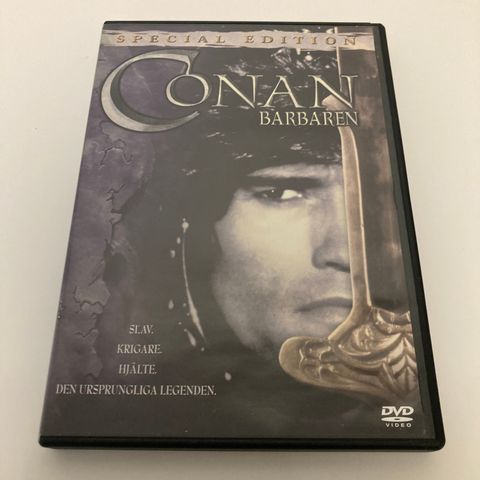 Conan Barbaren DVD selges