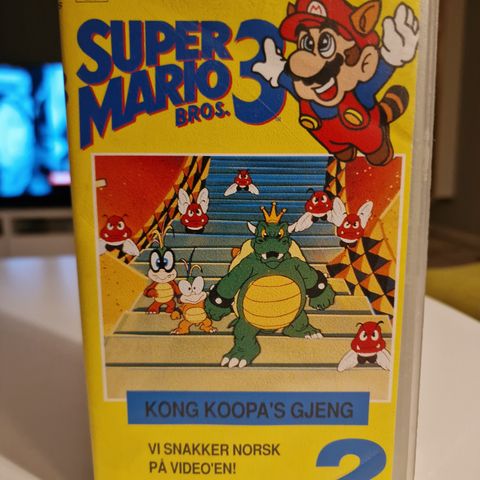 Super Mario bros VHS