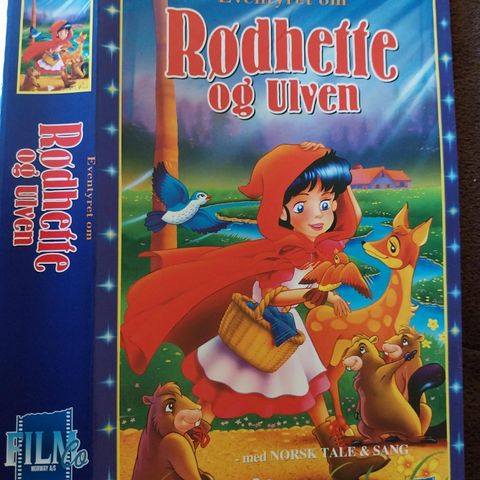 Rødhette og ulven.vhs.