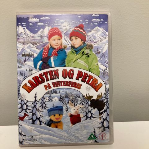 Karsten og Petra på vinterferie DVD selges