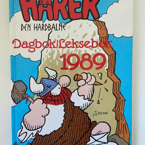 Vintage Skoledagbok - Hårek 1989