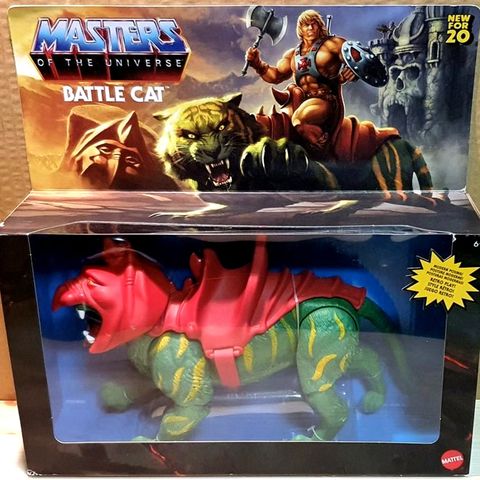 Motu Origins - Battle Cat - Panthor - He-Man