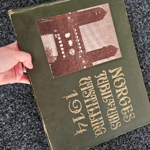 Antikk bok: Norges JubilæumsUtstilling 1914