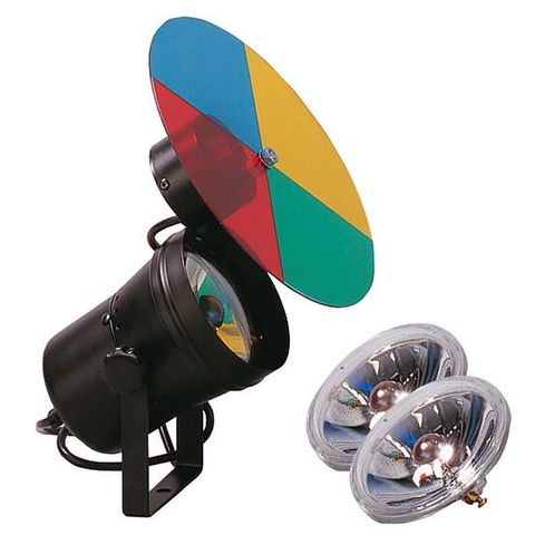 Diskotek-lampe - Motorisert spotlight
