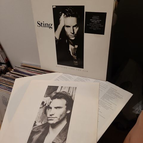 Sting nothing like the sun 2lp