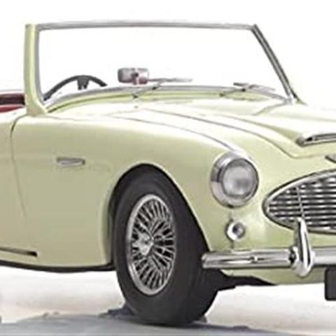 1960 modell Austin Healey 3000 MK1 - English White Kyosho skala 1:18