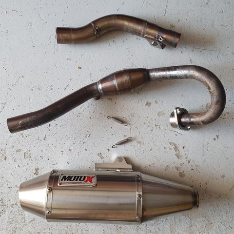 HONDA CRF MotoX performance exhaust