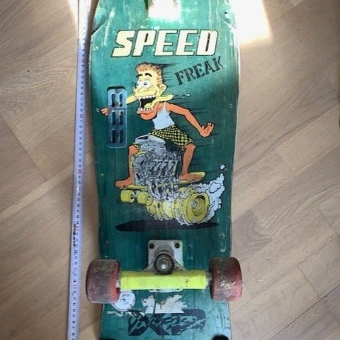Skateboard / Varifisx Brett VX *Unik Vintage Original 80 Tallet -Speed Freak XP