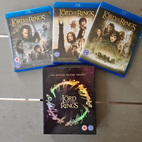 Lord of the Rings Trilogy Boks