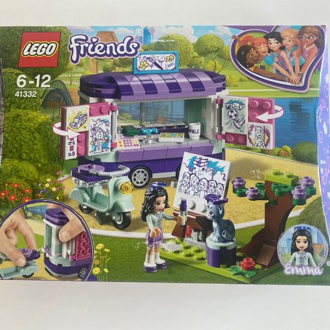 Lego Friends 41332 Emmas Kunstutstilling