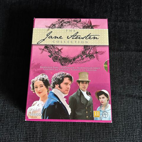 The Jane Austen Collection DVD-boks (som ny) Norsk tekst