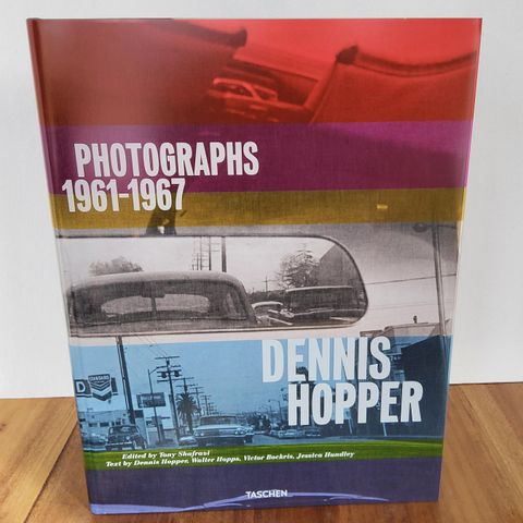 Signert  Dennis Hopper coffeetable bok, limited edition, foto