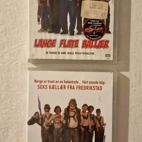 Lange Flate Ballær 1 & 2 (2006-2008) DVD Filmer