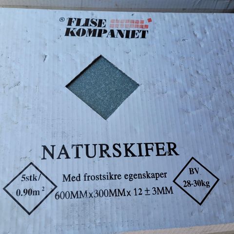 Naturskifer 30x60 cm