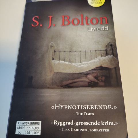 S. J. Bolton - Livredd