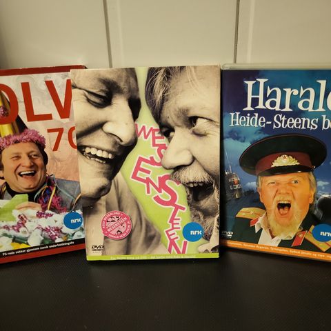 Norsk humor: Rolv Wesenlund og Harald Heide-Steen