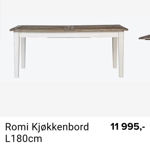 Sommersalg på stort rustikt bord