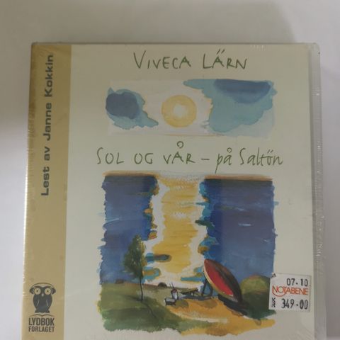 Viveca Lärn: Sol og Vår - på Saltön (Lydbok CD, i plast)