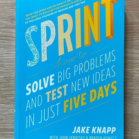 Sprint bok Jake Knapp