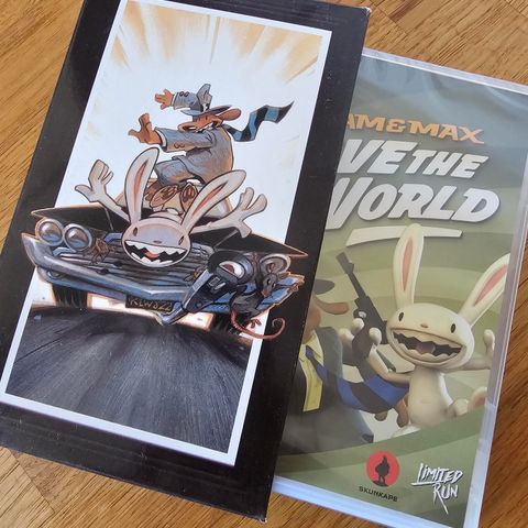 Nintendo switch,  sam and max med slipcover