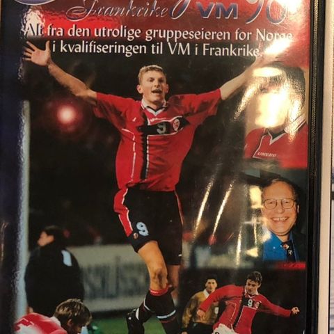 VHS - Norges kamper i kvalifiseringen til VM i fotball i Frankrike 1998