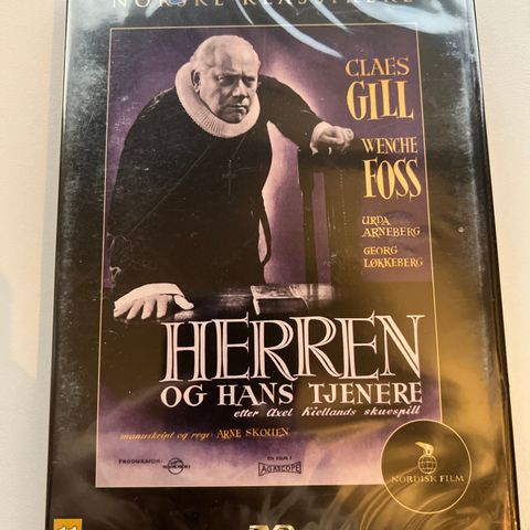 Norske klassikere filmen Herren og hans tjenere Uåpnet