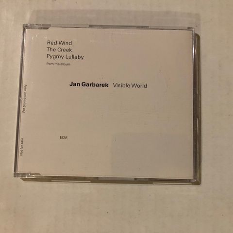 JAN GARBAREK / VISIBLE WORLD - PROMO CD SINGLE