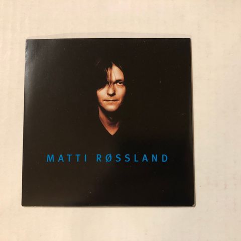 MATTI RØSSLAND / FRA ALBUMET "NEON JUNKIES"  CD SINGLE PROMO