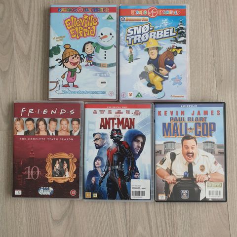 DVD barn og voksen