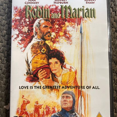 [DVD] Robin and Marian - 1976 (norsk tekst)