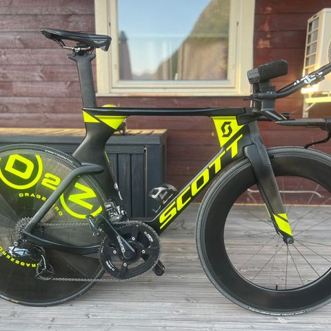 Scott Plasma 5 premium str 54 tempo/triatlon NYE CERAMIC SPEED Hjullager