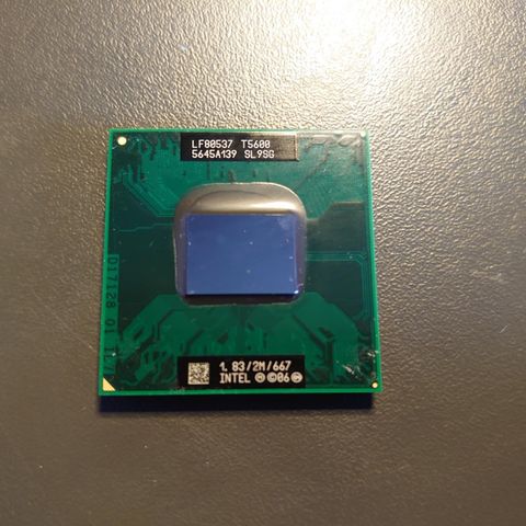 Intel Core2 Duo Processor T5600 2M Cache, 1.83 GHz, 667 MHz FSB