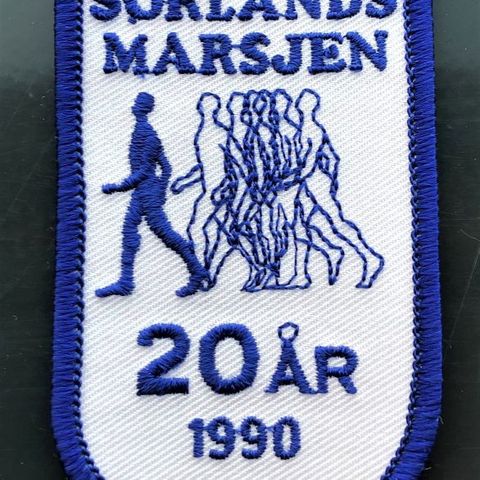 Sørlandsmarsjen, jubileumspatch 20 år