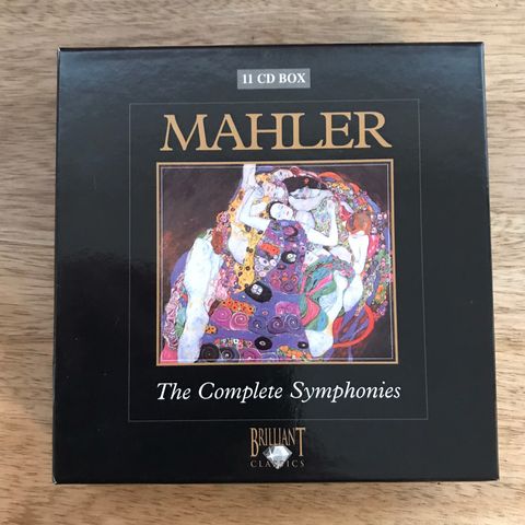 Ekslusive CD-bokser med Gusvav Mahler