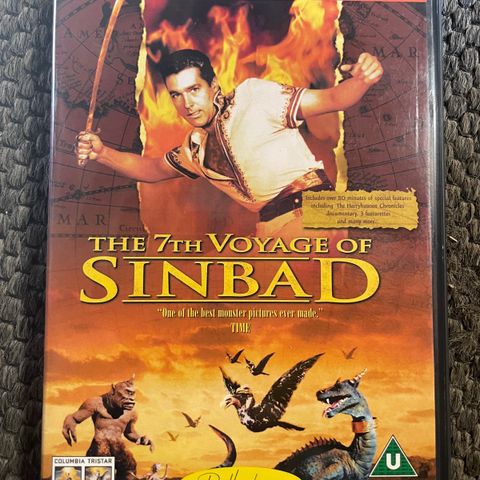 [DVD] The 7th Voyage of Sinbad - 1958 (norsk tekst)