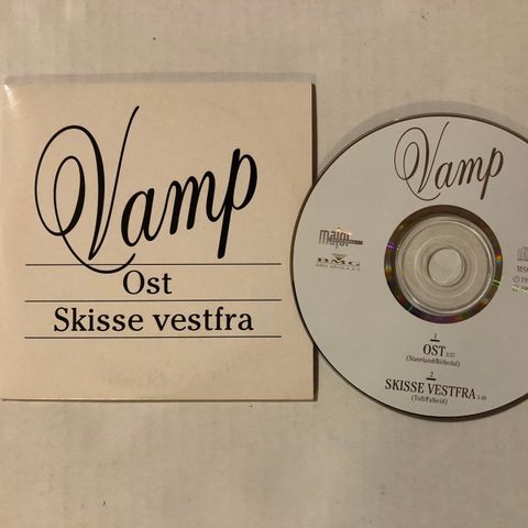 VAMP / OST / SKISSE VESTFRA - PROMO CD SINGLE