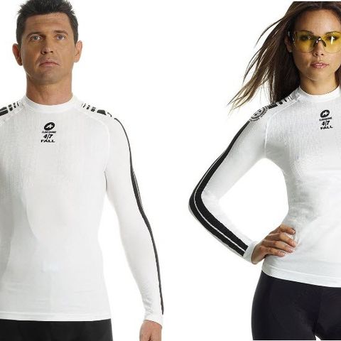 Assos CLIMARANGE skinFoil fall langermet undertrøye 4/7. Str XS - meget stretchy