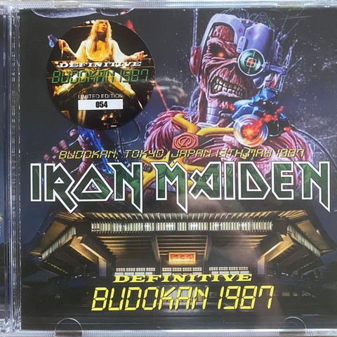 IRON MAIDEN - DEFINITIVE BUDOKAN 1987