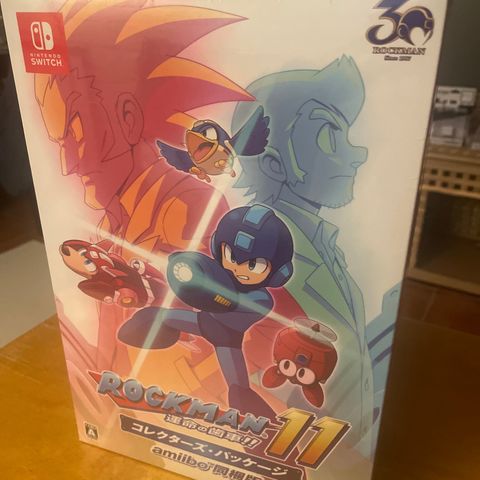 Megaman(Rock man) 11 med Amiibo