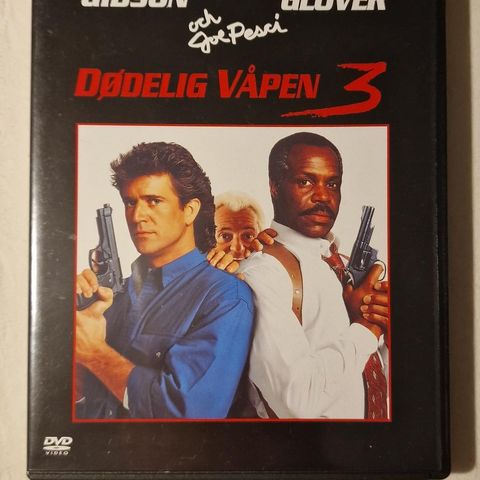 Dødelig Våpen 3 (1992) Director's Cut DVD Film