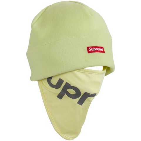 Surpeme Facemask half Zip Pullover –  Facemask Beanie