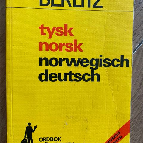 Tysk Norsk Tysk. ORDBOK. BERLITZ.