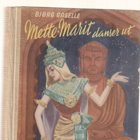 Bjørg Gaselle Mette-Marit danser ut 1956 omslag tegn. George Schuman ,innb.