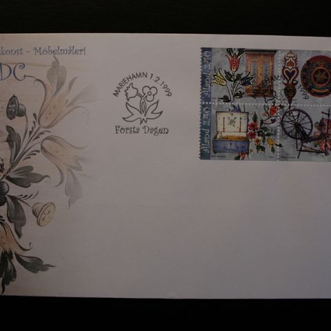 Åland 1999: FDC , AFA 151-54