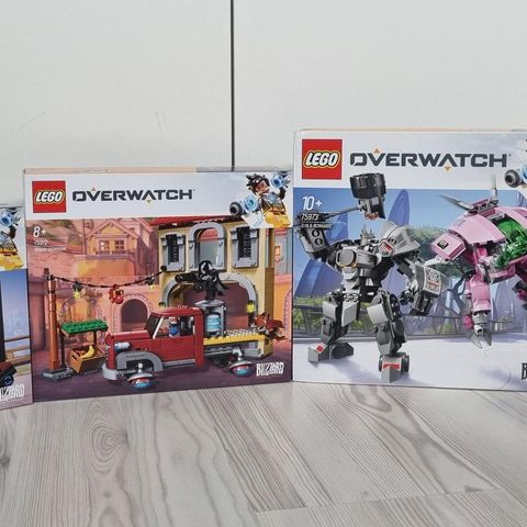 Utgått Lego Overwatch sett selges samlet